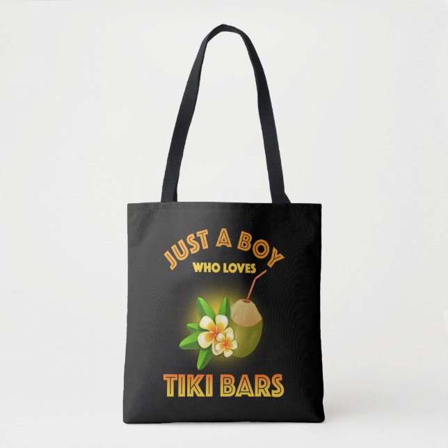 Nur ein Junge, der Tiki Bars Lieben (Vorderseite)