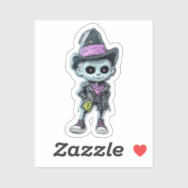 Nur ein Junge und sein Fantasieaufkleber Aufkleber