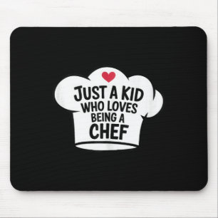 Nur ein Kind, das Liebe Koch Cool kochen Lover Mousepad