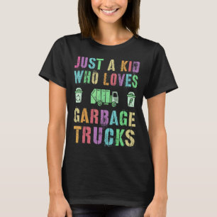 Nur ein Kind, das Mülltransporter Liebe, Rette Pla T-Shirt
