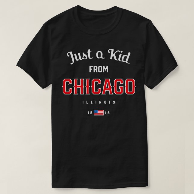 Nur ein Kind von CHICAGO, Illinois Staat IL ChiTow T-Shirt (Design vorne)