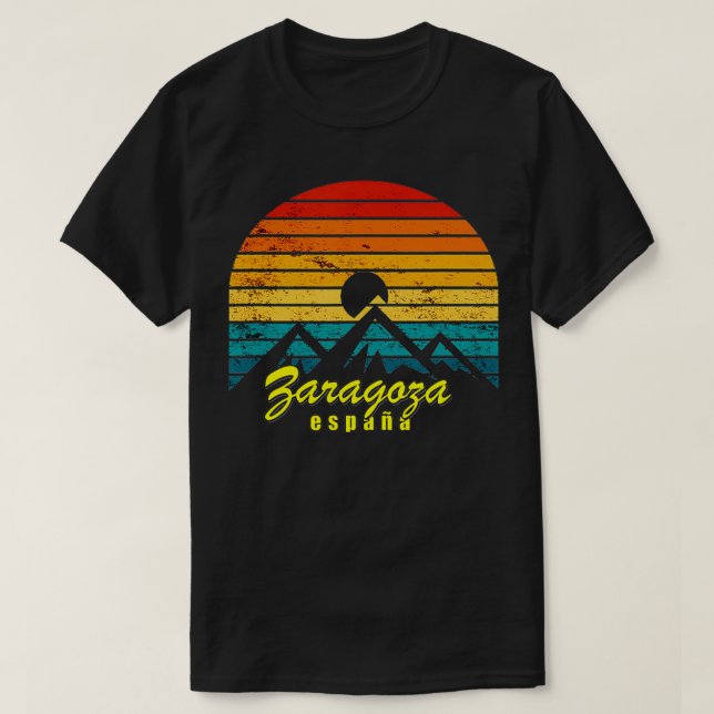 Nur ein Kind von Saragossa Spanien T-Shirt (Design vorne)