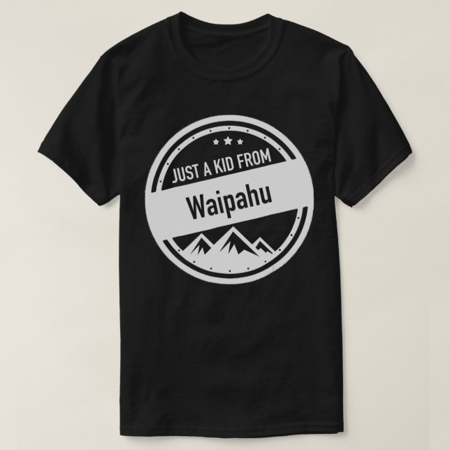 Nur ein Kind von Waipahu Hawaii T-Shirt (Design vorne)