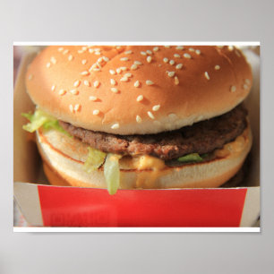 Nur ein klassischer Hamburger Poster