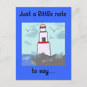 Nur ein kleiner Hinweis , Postkarte