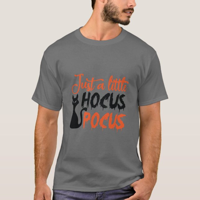 Nur ein kleiner Hocus Pocus Halloween-T - Shirt (Vorderseite)