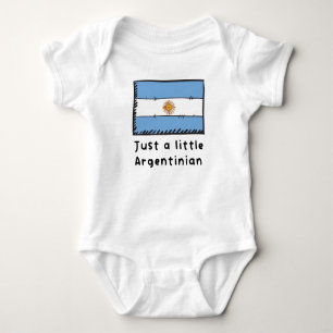 Nur ein kleines argentinisches Funny Niedlich Arge Baby Strampler