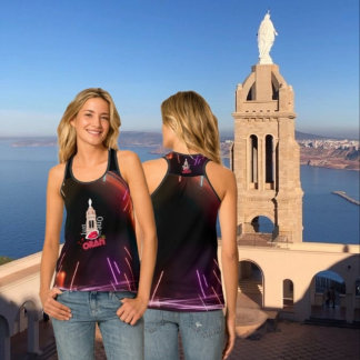 Nur ein Kuss von Oran, schwarzer Frauenhändlerspit Tanktop