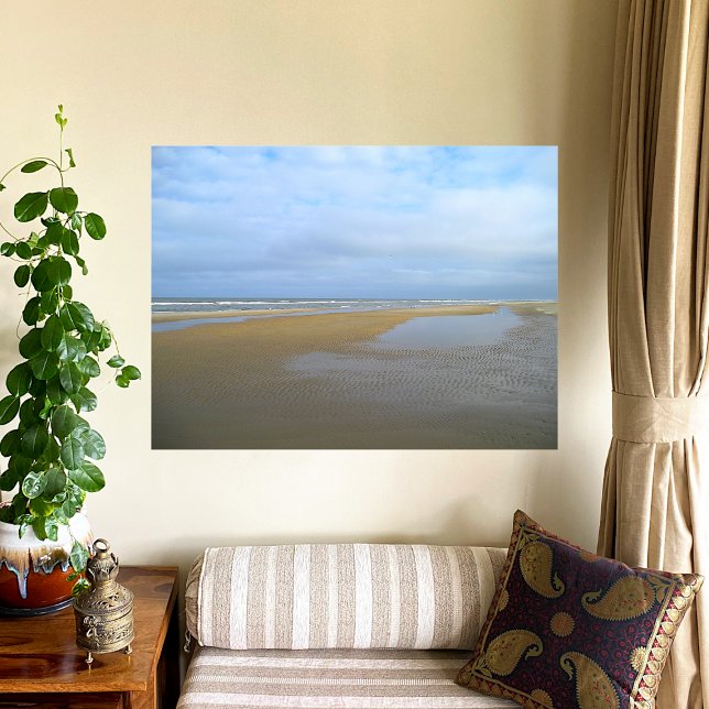 Nur ein langer Strand Fotodruck (Von Creator hochgeladen)