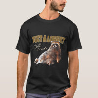 Nur ein lowkey chilliger Typ süßer Waschbär lustig
