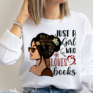 NUR EIN MÄDCHEN, buchen Sie Lover Floral Books Rea Sweatshirt