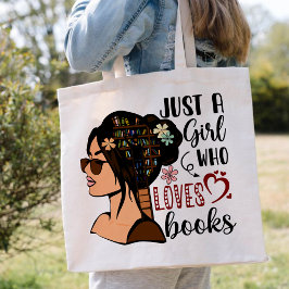 NUR EIN MÄDCHEN, buchen Sie Lover Floral Books Rea Tragetasche
