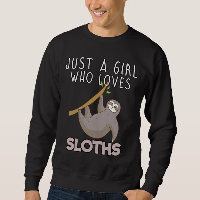 Nur ein Mädchen, das 34 Lieben hat Sweatshirt (Vorderseite)