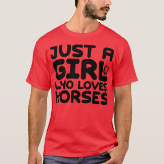 Nur ein Mädchen, das 3 Lieben hat T-Shirt