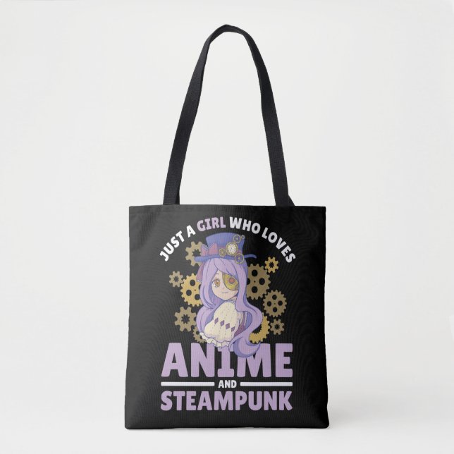 Nur ein Mädchen, das Anime und Steampunk Liebe (Vorderseite)