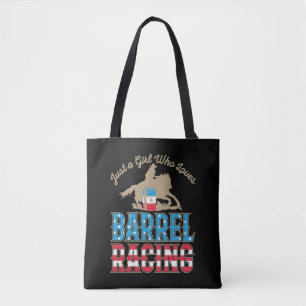 Nur ein Mädchen, das Barrel Racing Liebe