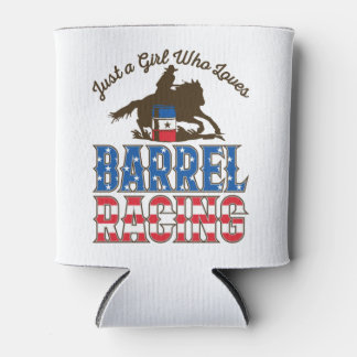 Nur ein Mädchen, das Barrel Racing Liebe Dosenkühler
