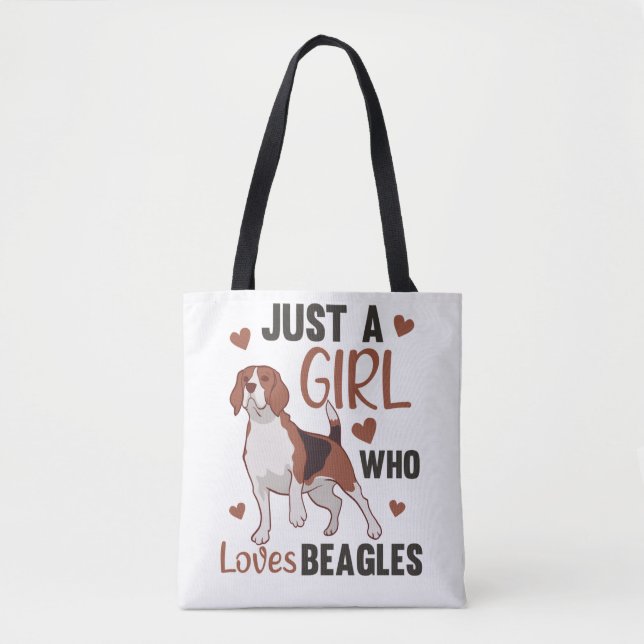 Nur ein Mädchen, das Beagle Lieben - Sweet Beagle  (Vorderseite)