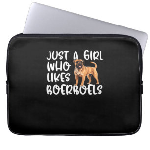 Nur ein Mädchen, das Boerboels Classic T-Shirt mag Laptopschutzhülle