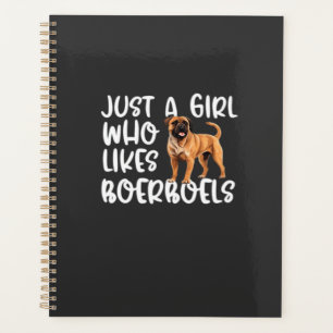 Nur ein Mädchen, das Boerboels Classic T-Shirt mag Planer