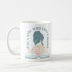 Nur Ein Mädchen Das Bücher Liebt Kaffeetasse