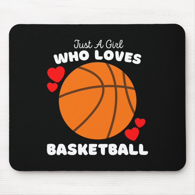 Nur ein Mädchen, das Bysketbyll Lieben - Niedliche Mousepad (Vorne)