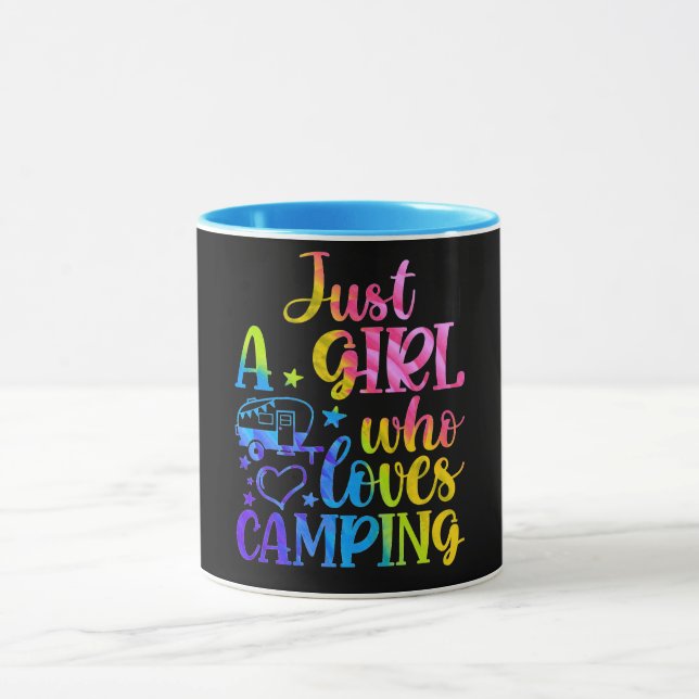 Nur ein Mädchen, das Camping Liebe Tasse (Zentrum)