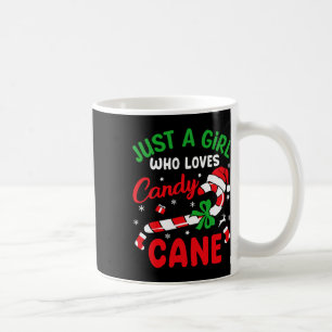 Nur ein Mädchen, das Candy Cane Weihnachts-Funny X Kaffeetasse