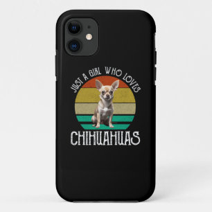 Nur ein Mädchen, das Chihuahuas Lieben Case-Mate iPhone Hülle