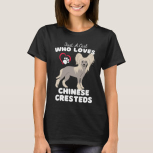 Nur ein Mädchen, das Chinesisch Liebe, schreibt Ni T-Shirt