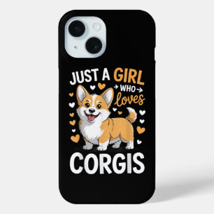 Nur ein Mädchen, das Corgis liebt Case-Mate iPhone Hülle