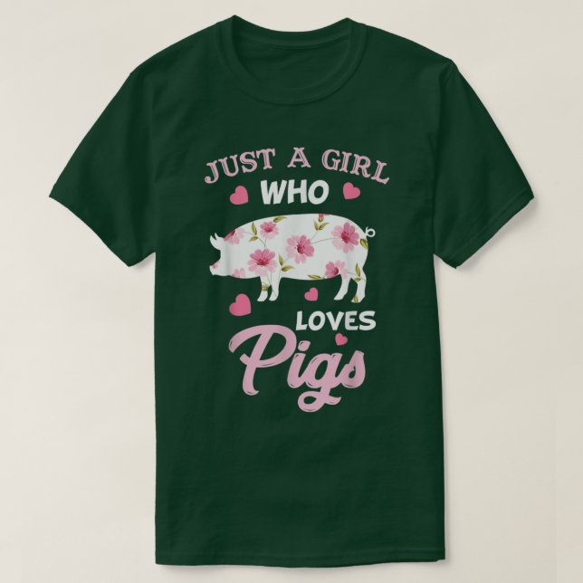 Nur ein Mädchen, das die Liebe schwingt 3455 T-Shirt (Design vorne)