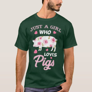 Nur ein Mädchen, das die Liebe schwingt 3455 T-Shirt