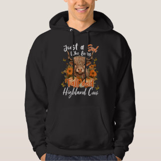 Nur ein Mädchen, das die Lieben fallen und eine Ho Hoodie