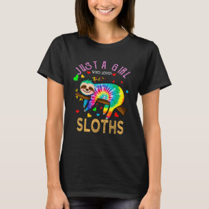 Nur ein Mädchen, das die Schläge der gefärbte Kraw T-Shirt
