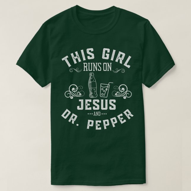 Nur ein Mädchen, das Dr. Pepper 1 Liebe T-Shirt (Design vorne)