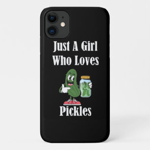Nur ein Mädchen, das eingelegte Gurken liebt Case-Mate iPhone Hülle