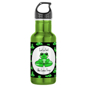 Nur ein Mädchen, das Freunde Liebe Edelstahlflasche