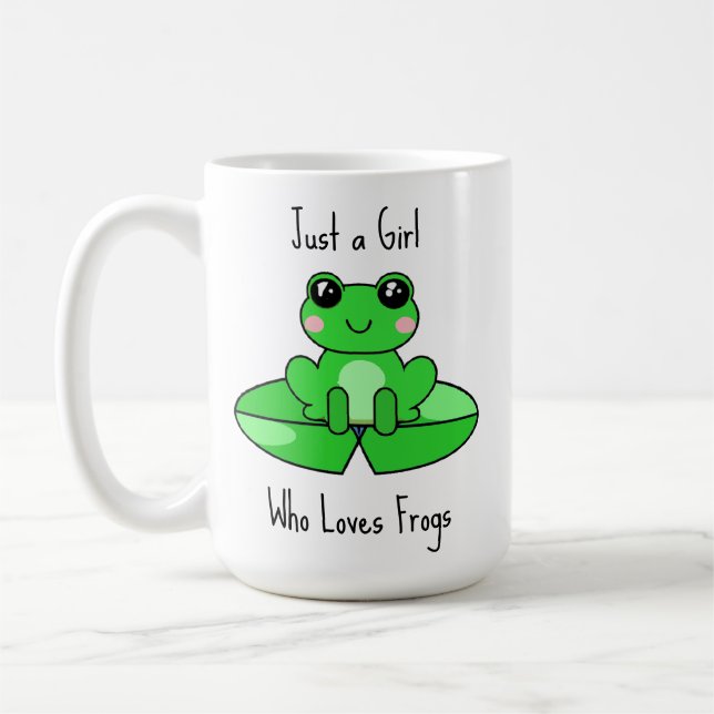 Nur ein Mädchen, das Freunde Liebe Kaffeetasse (Links)