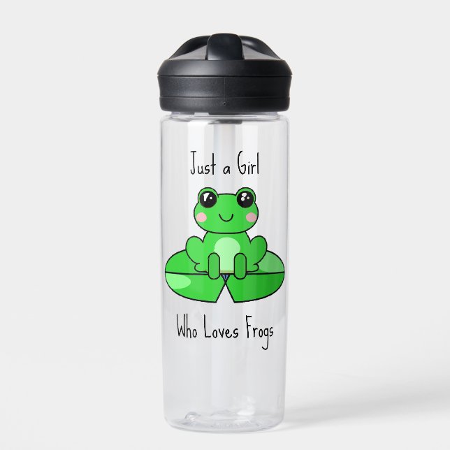 Nur ein Mädchen, das Freunde Liebe Trinkflasche (Vorderseite)
