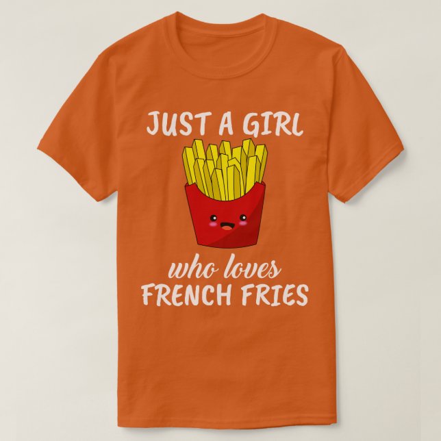 Nur ein Mädchen, das Fries Liebe T-Shirt (Design vorne)