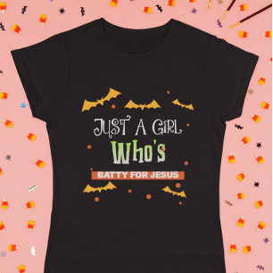 Nur ein Mädchen, das für Jesus Halloween spielt T-Shirt