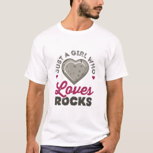 Nur ein Mädchen, das Geologie-Geologe Liebe hat T-Shirt