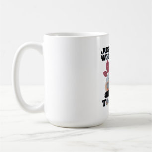 Nur ein Mädchen, das gerne zeichnet Kaffeetasse