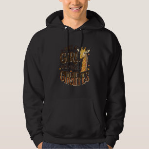 Nur ein Mädchen, das Giraffen liebt, Vintage T-Shi Hoodie
