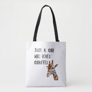 Nur ein Mädchen, das Giraffen Süße Tier Giraffe Li