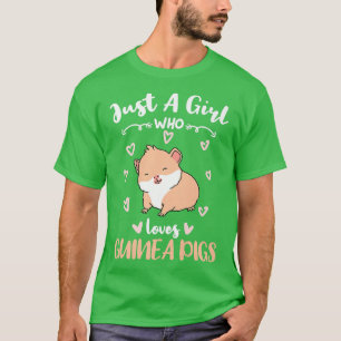 Nur ein Mädchen, das Guinea Liebe855 T-Shirt