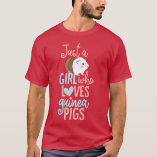 Nur ein Mädchen, das Guinea Liebe859 T-Shirt