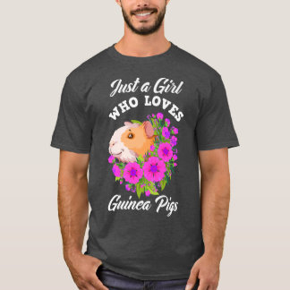 Nur ein Mädchen, das Guinea Liebe, schweine Niedli T-Shirt