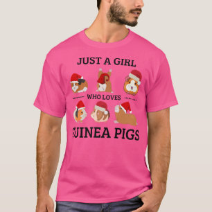 Nur ein Mädchen, das Guinea Liebe, schweine Niedli T-Shirt